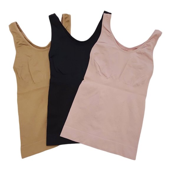 Nearly Nude 3 Pack Seamless Shaping Tank (M/L) - Picture 1 of 8
